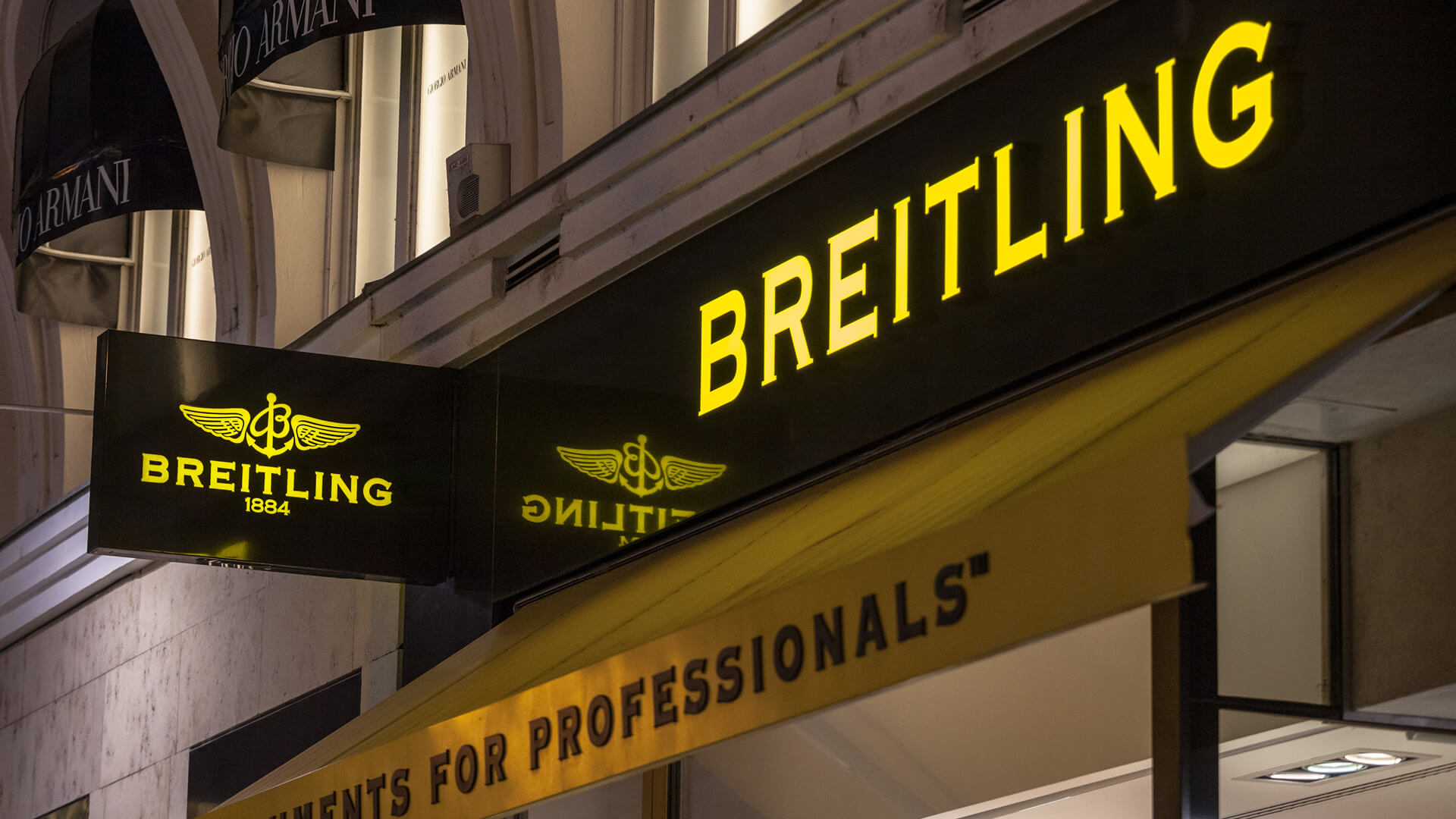Store Security für Breitling von RAD Sicherheit